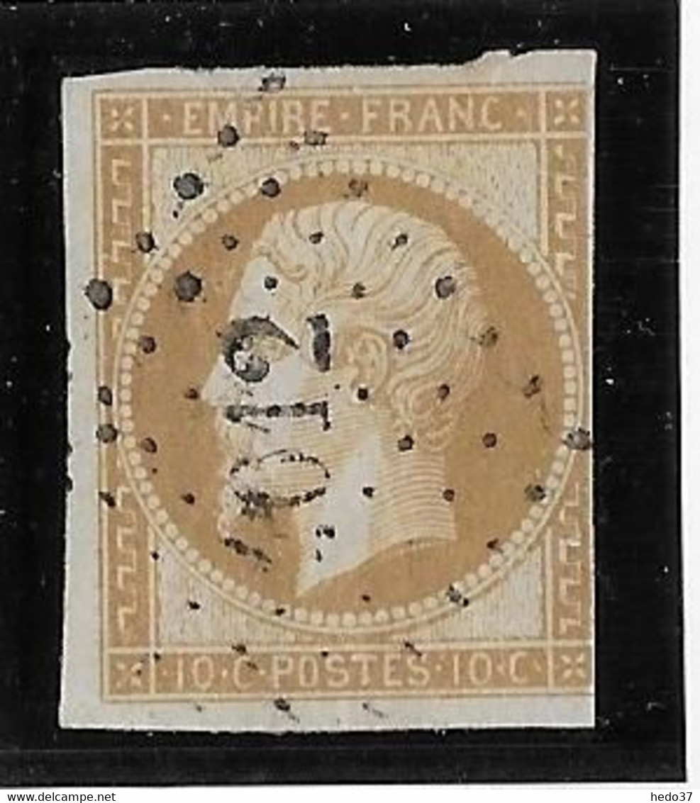 France N°13 Oblitéré PC 4012 Salonique - B - Used Stamps