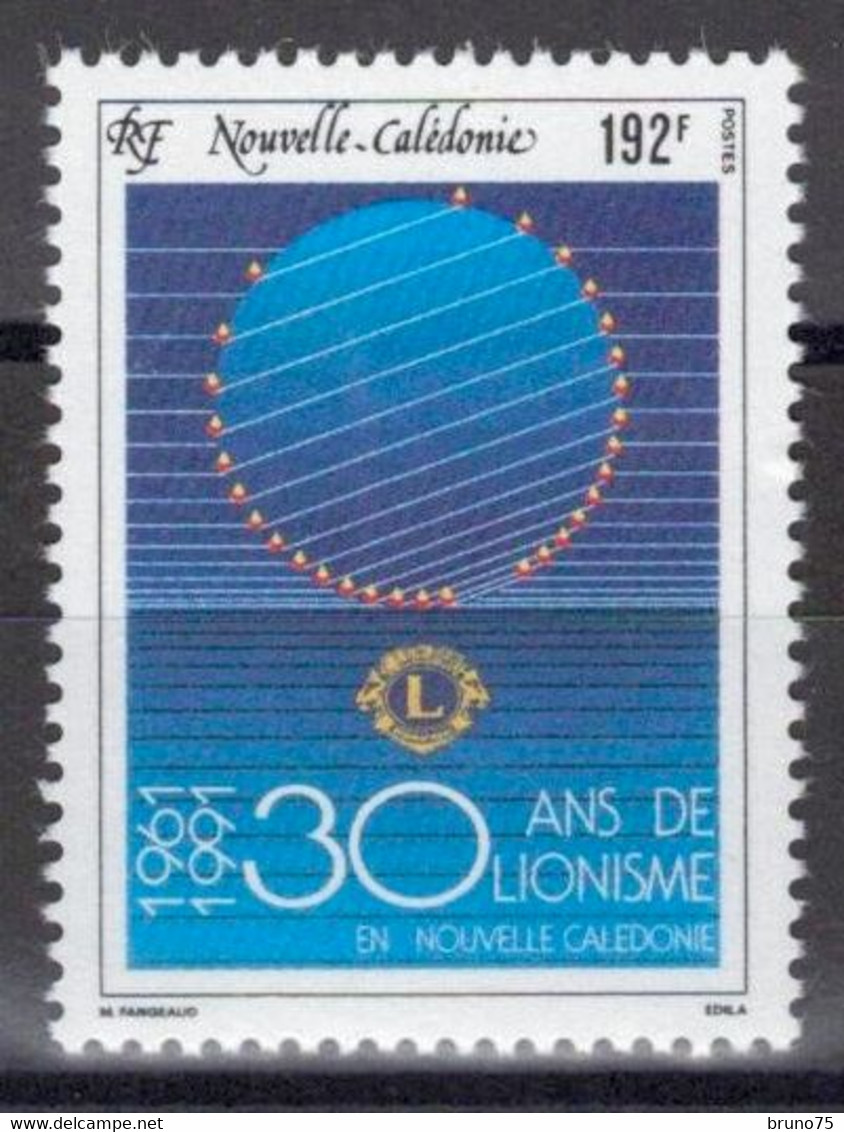 Nouvelle-Calédonie - YT 621 ** - 1991 - Lions Club - Blocks & Sheetlets