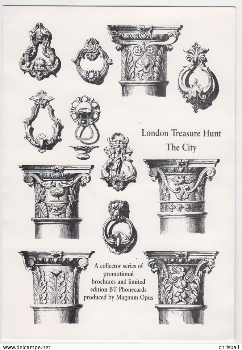 BT London Treasure Hunt - Mint Unused In Folder - BT Edición Conmemorativa