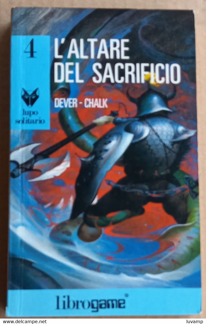 LIBROGAME N. 4 -   L'ALTARE DEL SACRIFICIO (CART 84) - Sciencefiction En Fantasy