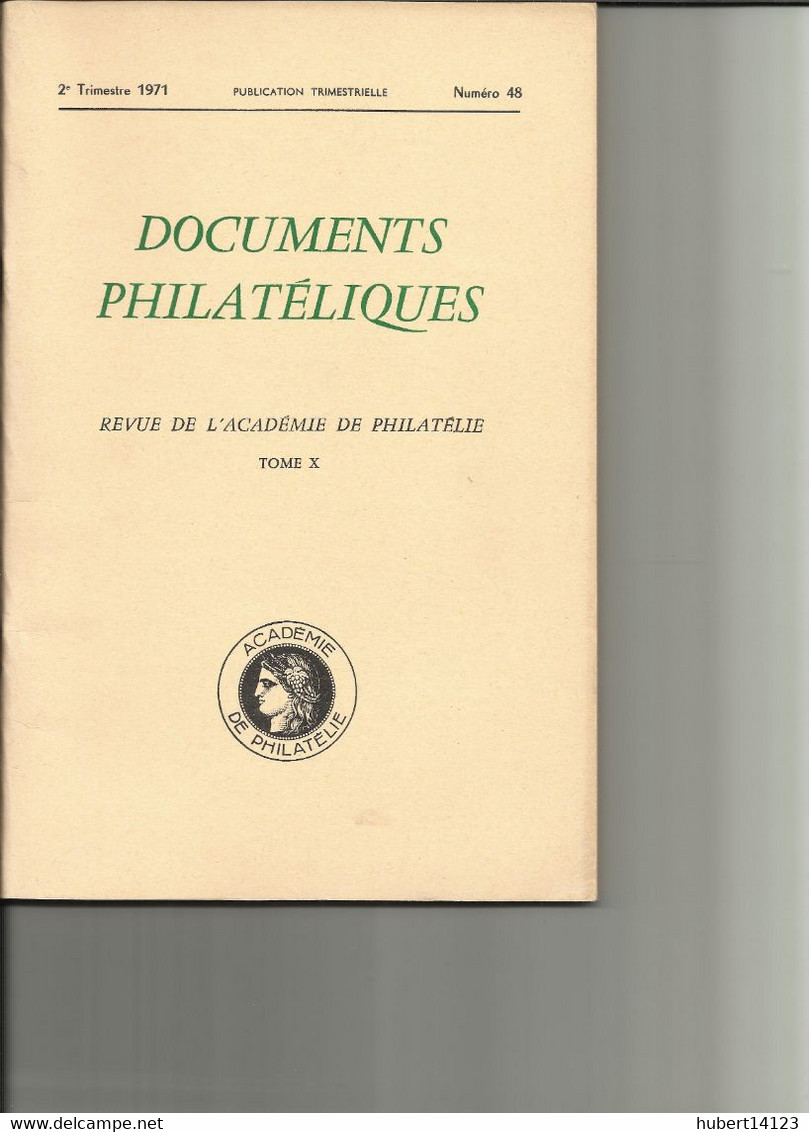 LES DOCUMENTS PHILATELIQUES N° 48 De 1971 92 Pages - Other & Unclassified