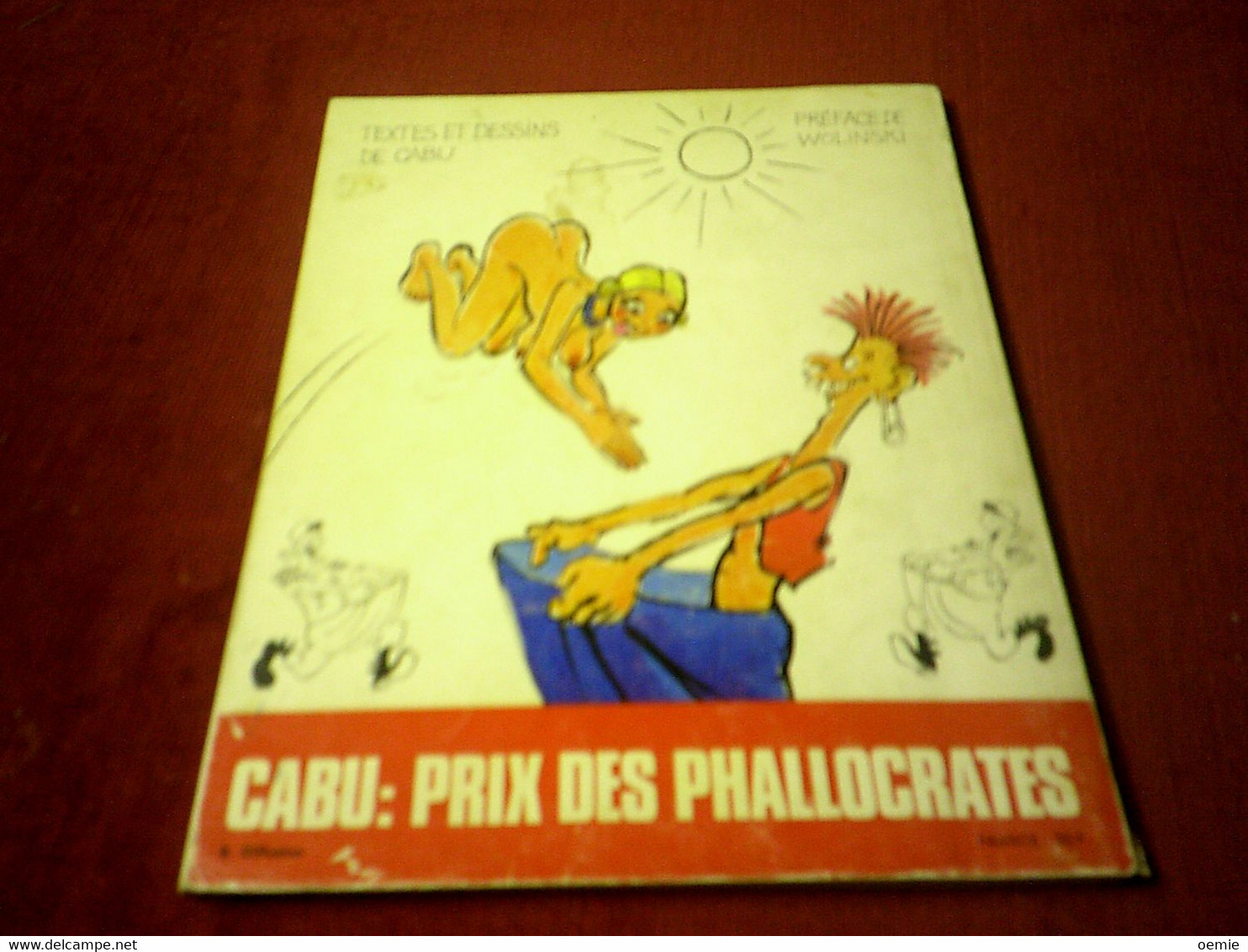 CATHERINE  SAUTE AU PAF   / CABU PRIX DES PHALLOCRATES - Cabu