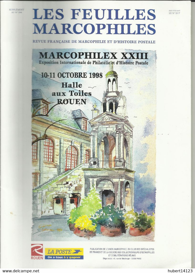 LES FEUILLES MARCOPHILES N° 294 De 1998 64 PAGES - Sonstige & Ohne Zuordnung