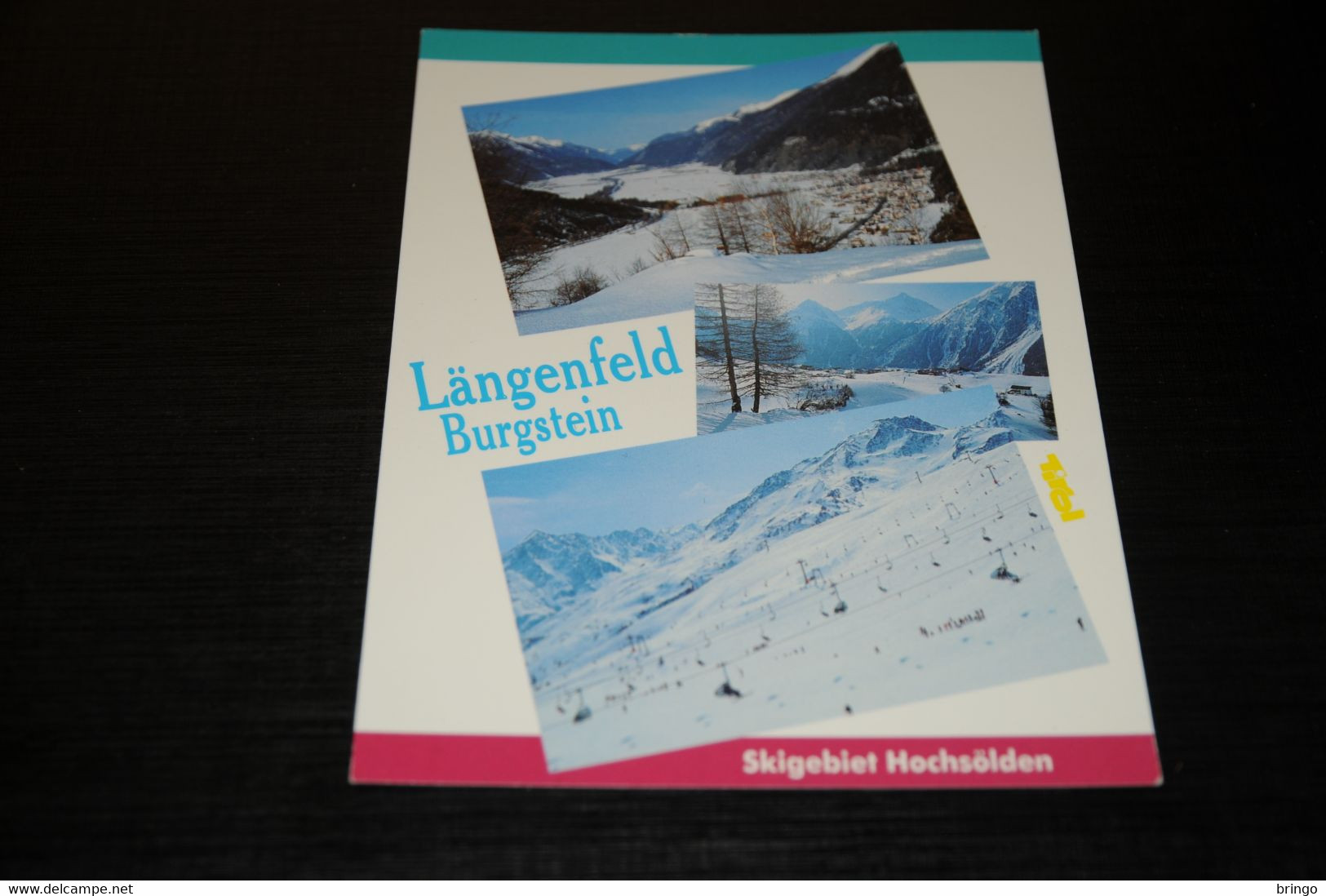 33826-                LÄNGENFELD, BURGSTEIN, TIROL / SKI - Längenfeld