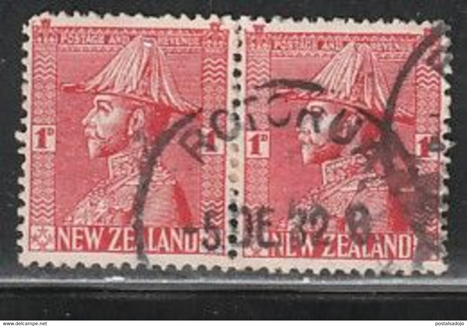 NOUVELLE-ZELANDE 196 // YVERT 183X2 // 1926 - Used Stamps