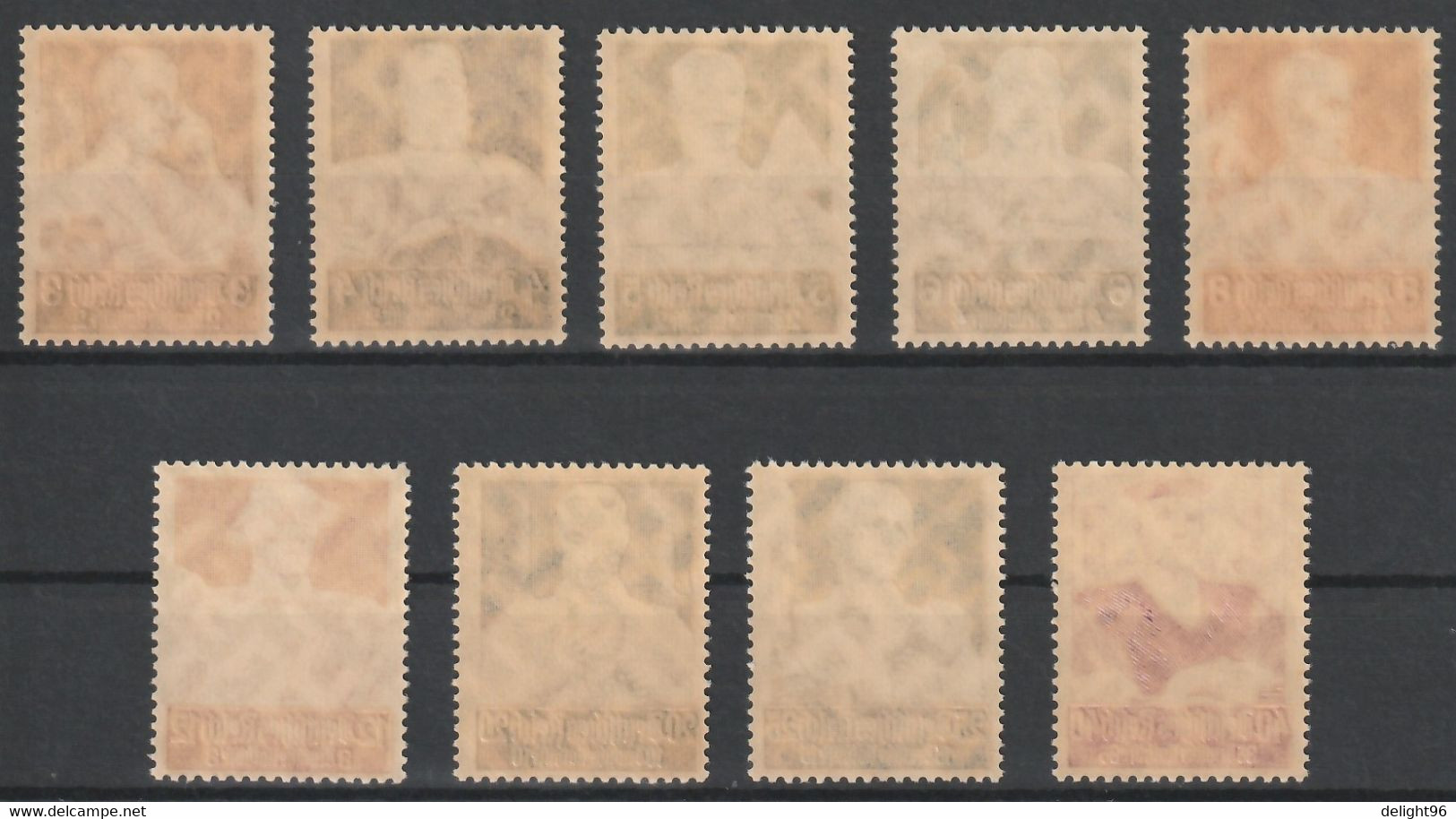 1934 Germany Emergency Aid: Professions Set (** / MNH / UMM) - Ongebruikt