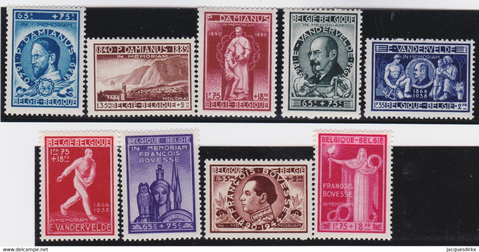 Belgie     .    OBP   .   728/736     .   **    .    Postfris   .   /   .  Neuf SANS Charnière - Unused Stamps