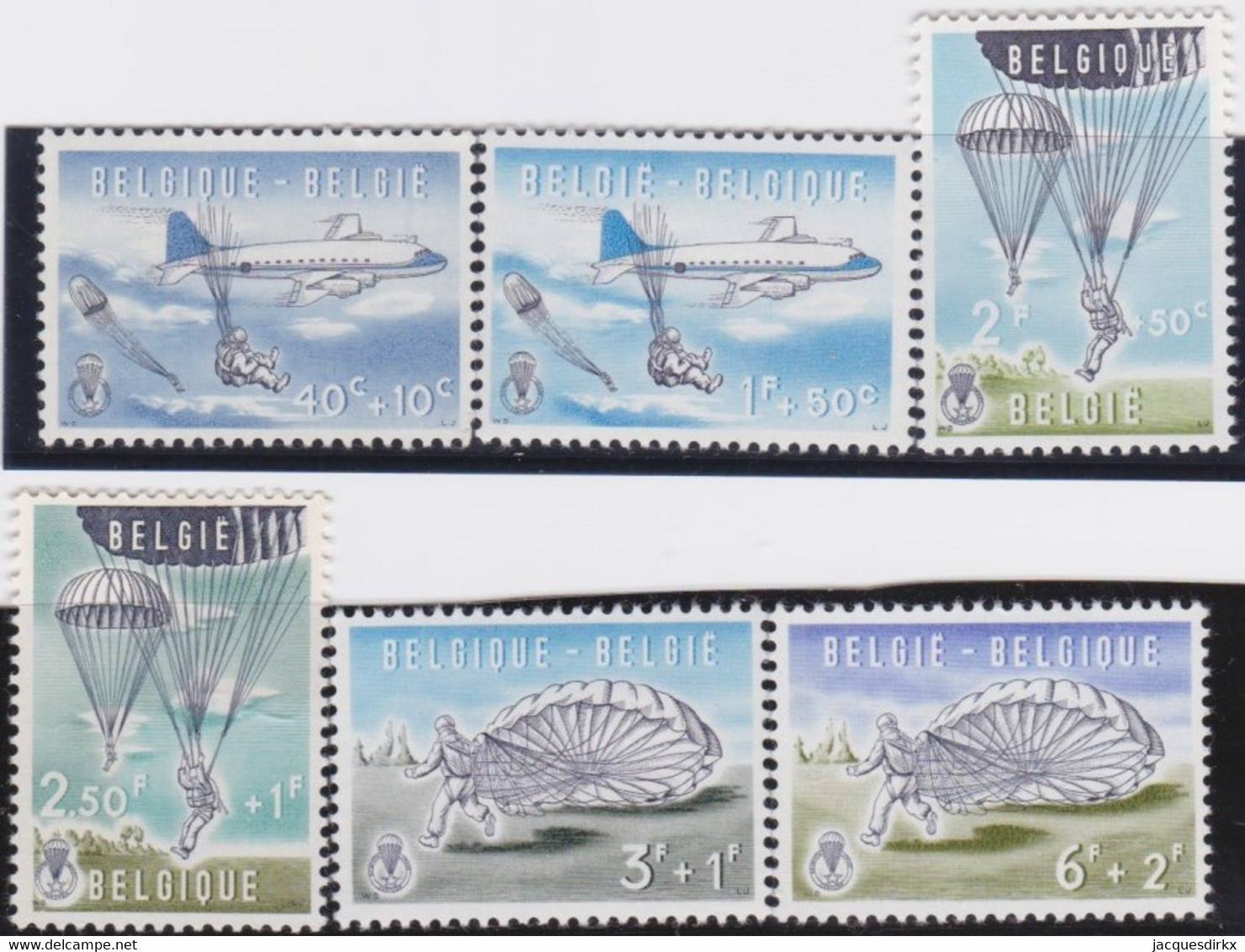 Belgie     .    OBP   .  1133/1138     .   *     .    Ongebruikt Met Gom   .   /   .  Neuf Avec Gomme - Unused Stamps