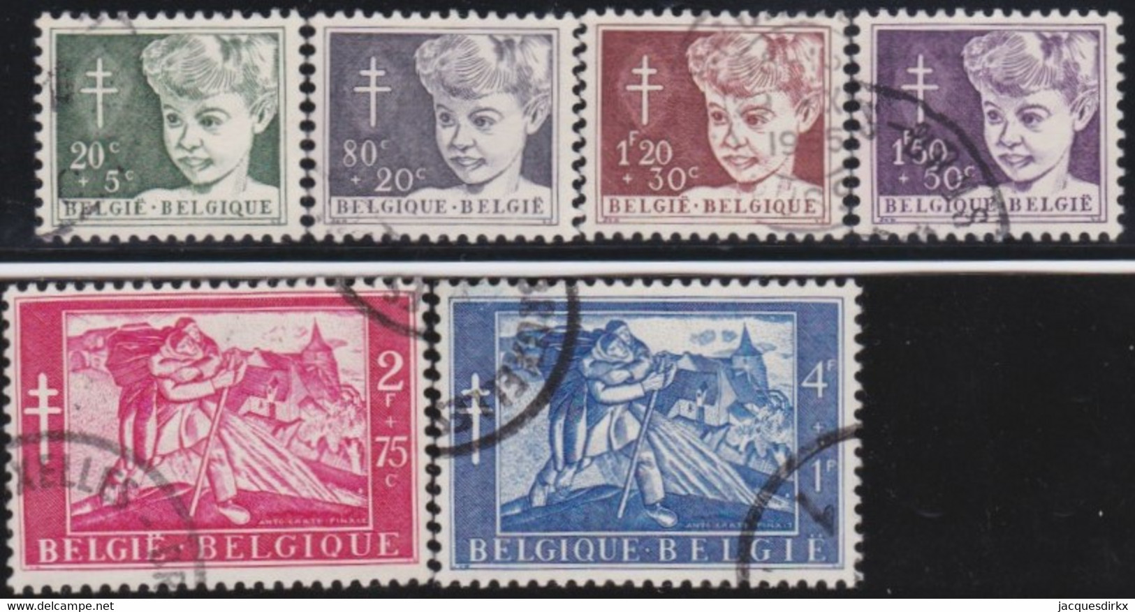 Belgie     .    OBP   .  955/960     .      O       .    Gestempeld     .   /   .  Oblitéŕe - Used Stamps