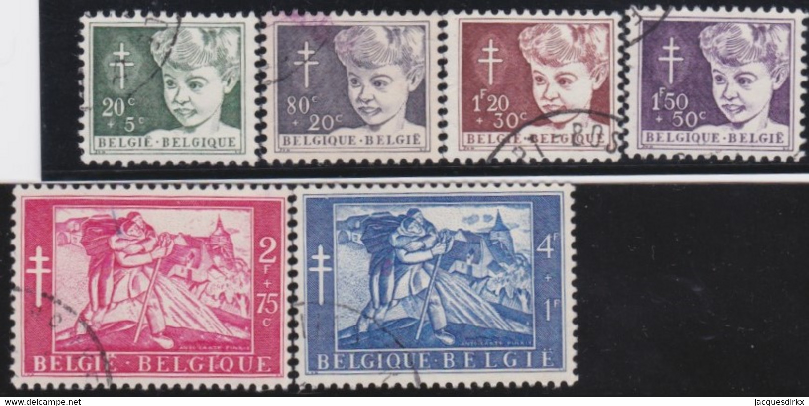 Belgie     .    OBP   .  955/960     .      O       .    Gestempeld     .   /   .  Oblitéŕe - Used Stamps