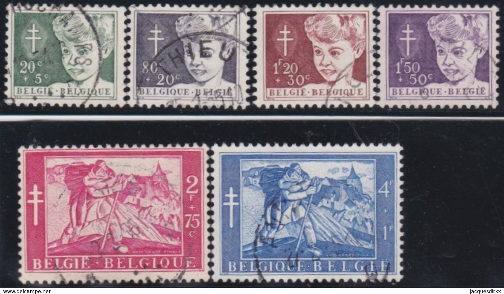 Belgie     .    OBP   .  955/960     .      O       .    Gestempeld     .   /   .  Oblitéŕe - Used Stamps