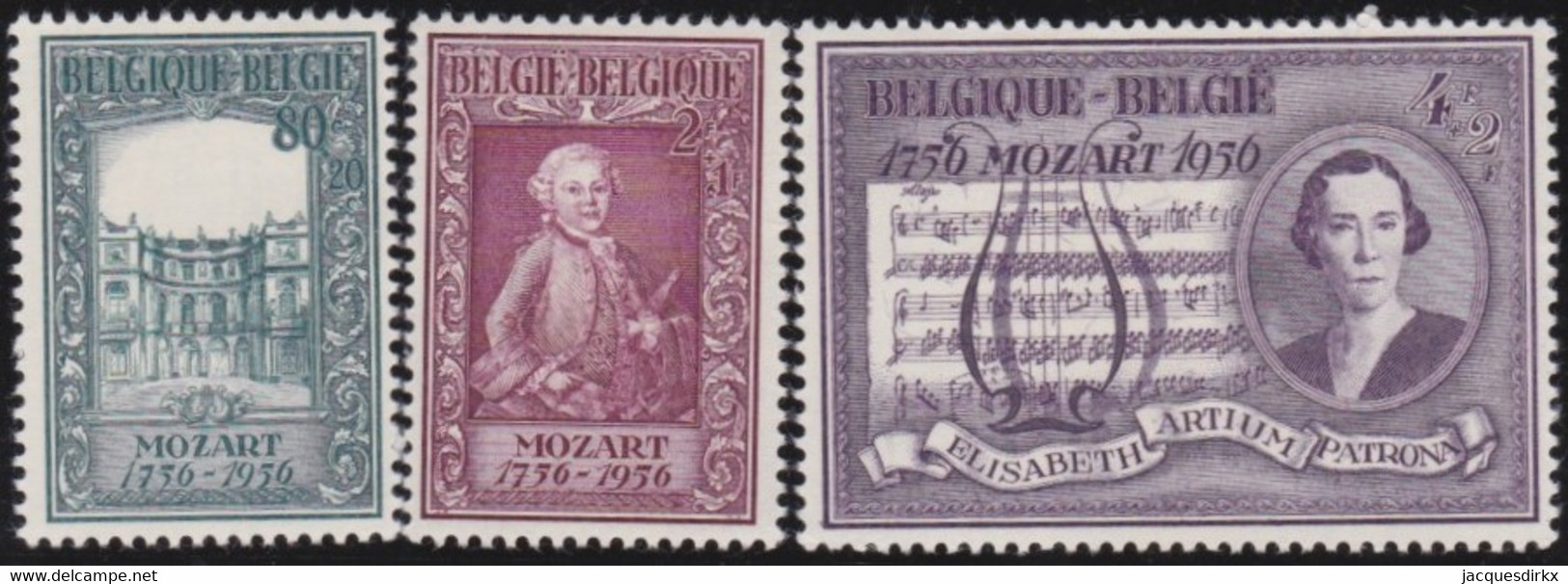 Belgie     .    OBP   .    987/989      .    **    .    Postfris   .   /   .  Neuf SANS Charnière - Unused Stamps