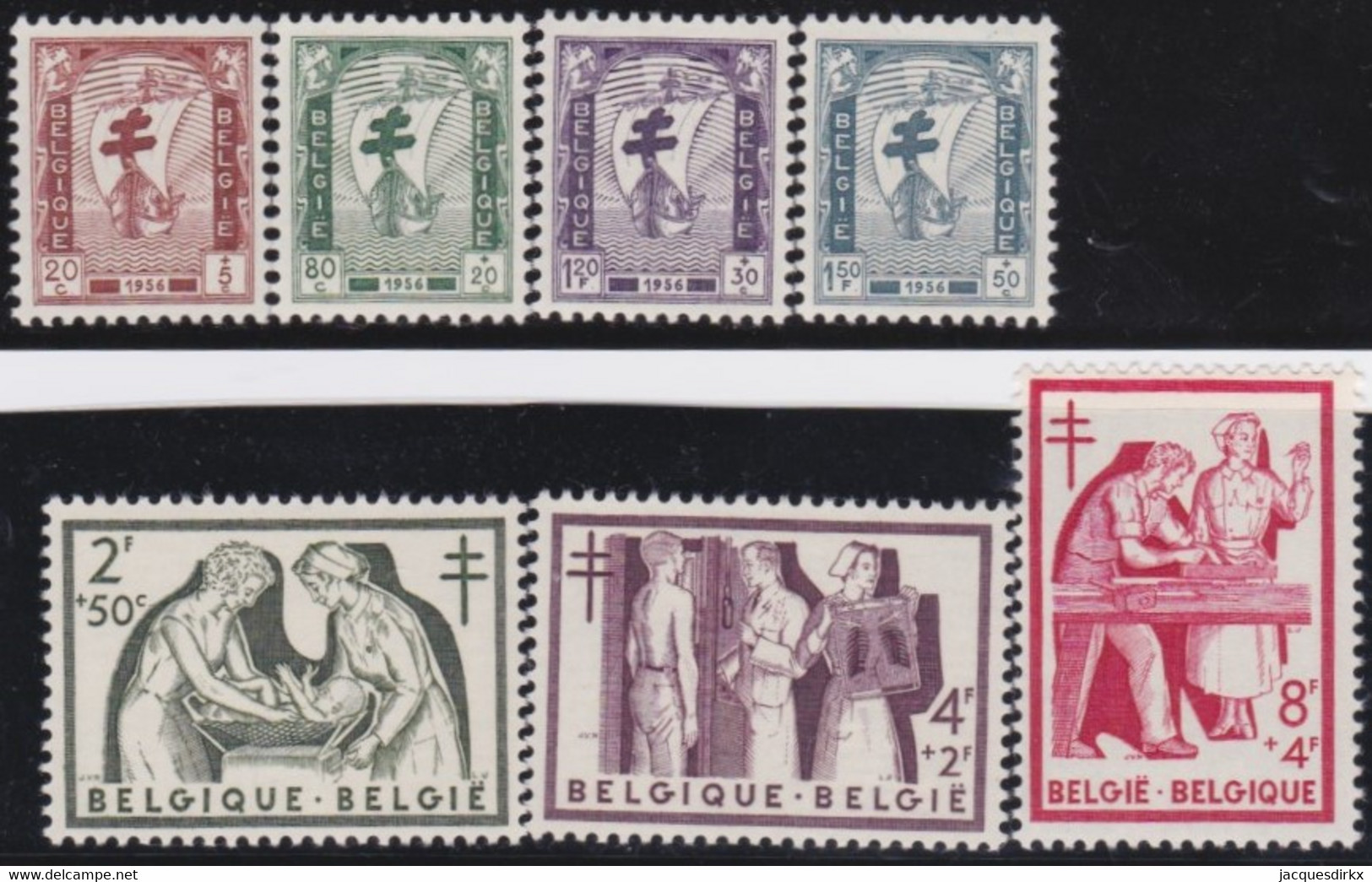 Belgie     .    OBP   .    998/1004      .    **    .    Postfris   .   /   .  Neuf SANS Charnière - Unused Stamps