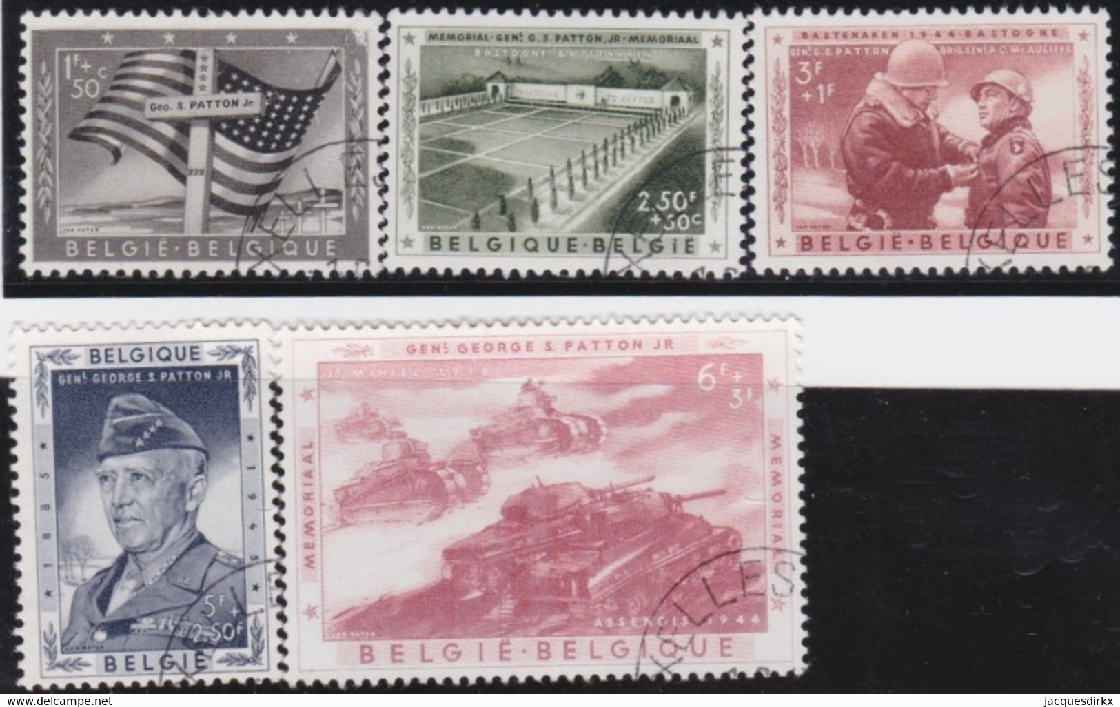 Belgie     .    OBP   .    1032/1036       .      O       .    Gestempeld     .   /   .  Oblitéŕe - Used Stamps