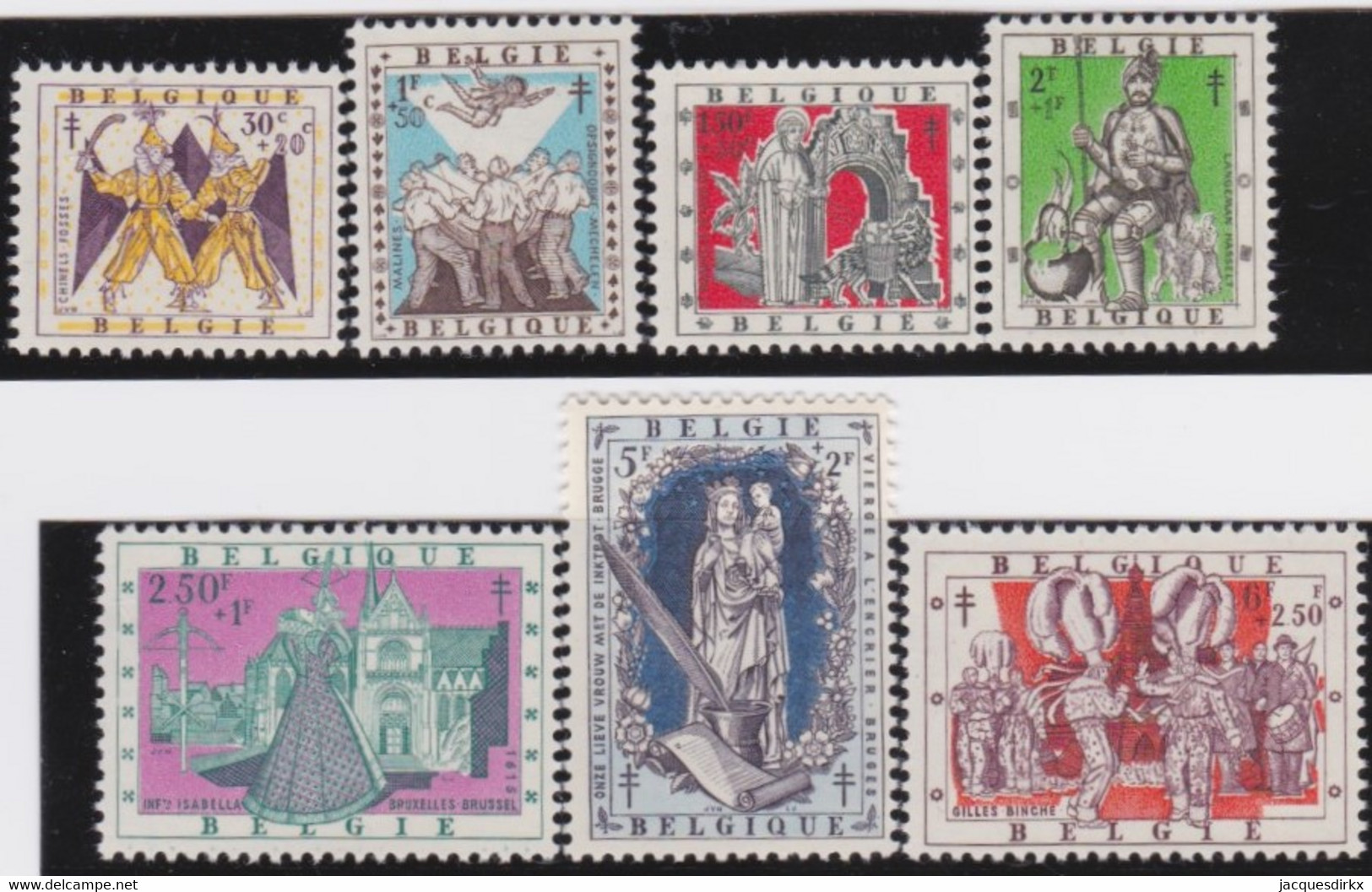 Belgie     .    OBP   .     1039/1045      .    **    .    Postfris   .   /   .  Neuf SANS Charnière - Unused Stamps