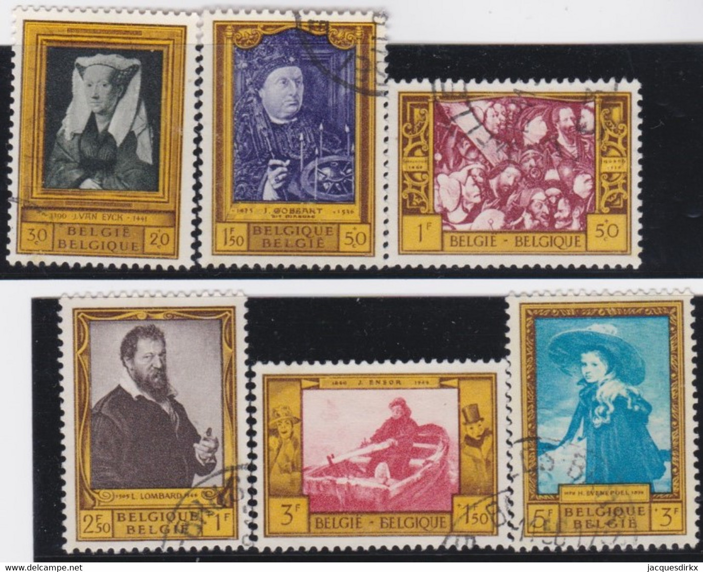 Belgie     .    OBP   .    1076/1081     .      O       .    Gestempeld     .   /   .  Oblitéŕe - Used Stamps
