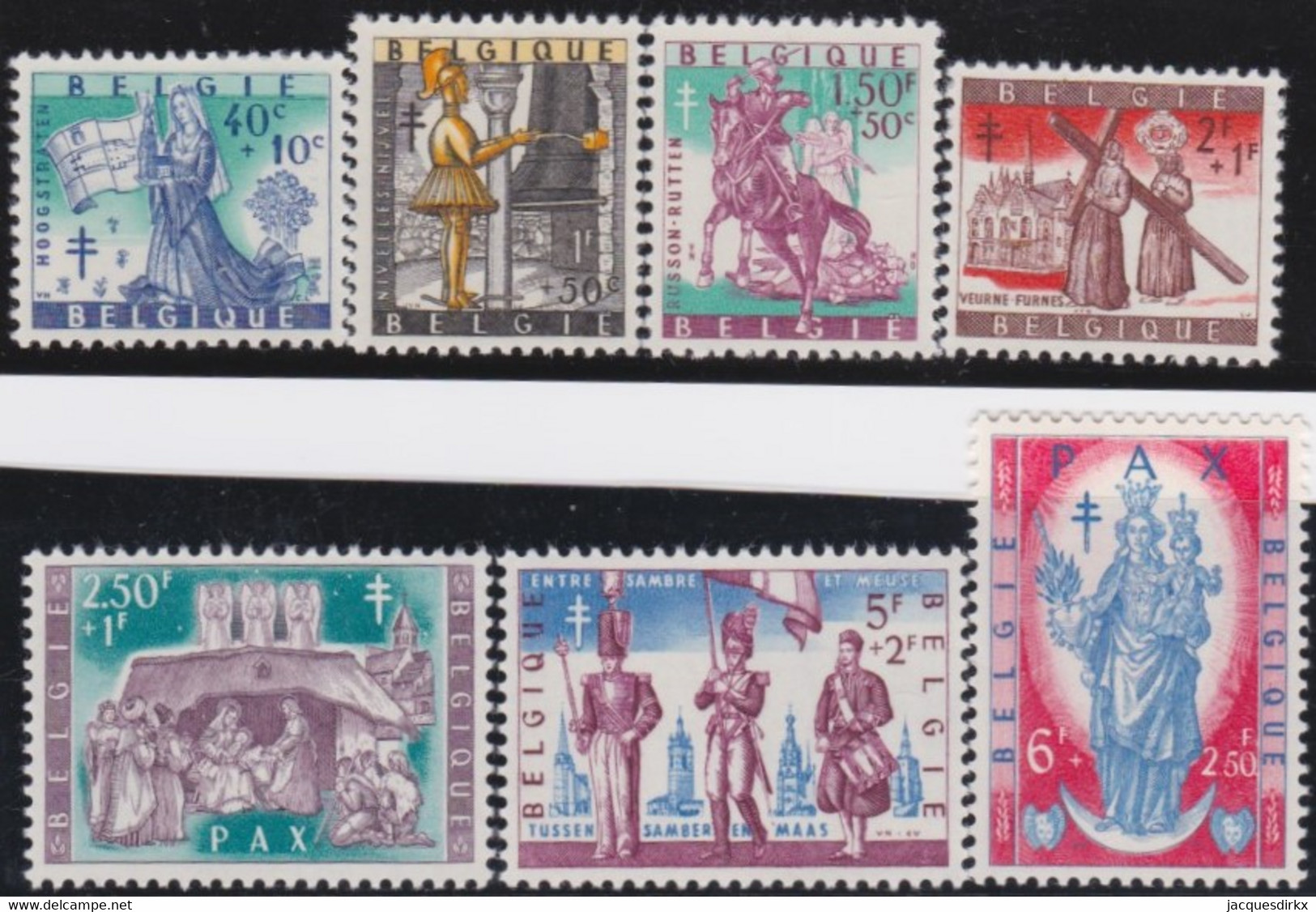 Belgie     .    OBP   .     1082/1088      .    **    .    Postfris   .   /   .  Neuf SANS Charnière - Unused Stamps