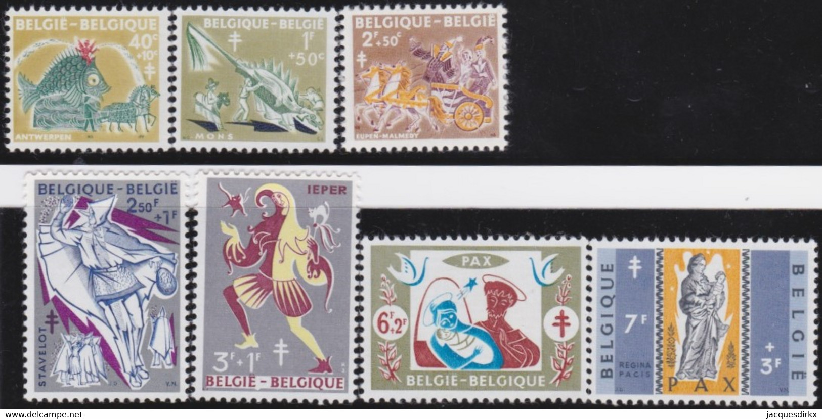 Belgie     .    OBP   .     1114/1120     .    **    .    Postfris   .   /   .  Neuf SANS Charnière - Unused Stamps