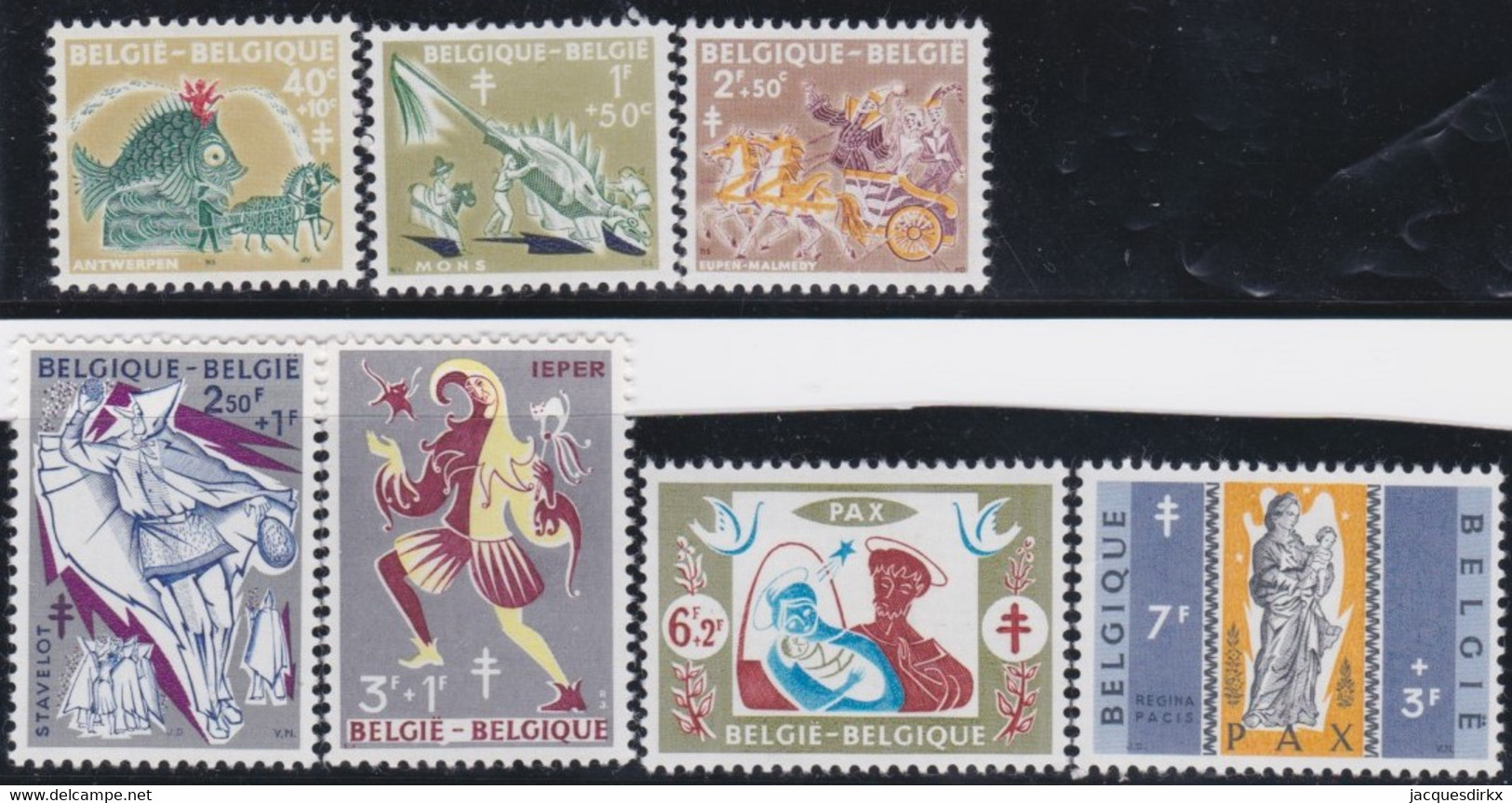 Belgie     .    OBP   .   1114/1120      .   *     .    Ongebruikt Met Gom   .   /   .  Neuf Avec Gomme - Unused Stamps