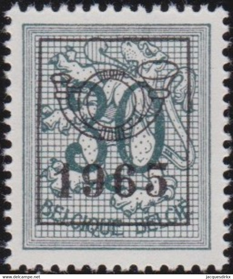 Belgie   .   OBP   .   PRE  763       .   **    .    Postfris   .  / .  Neuf SANS Charnière - Sobreimpresos 1951-80 (Chifras Sobre El Leon)