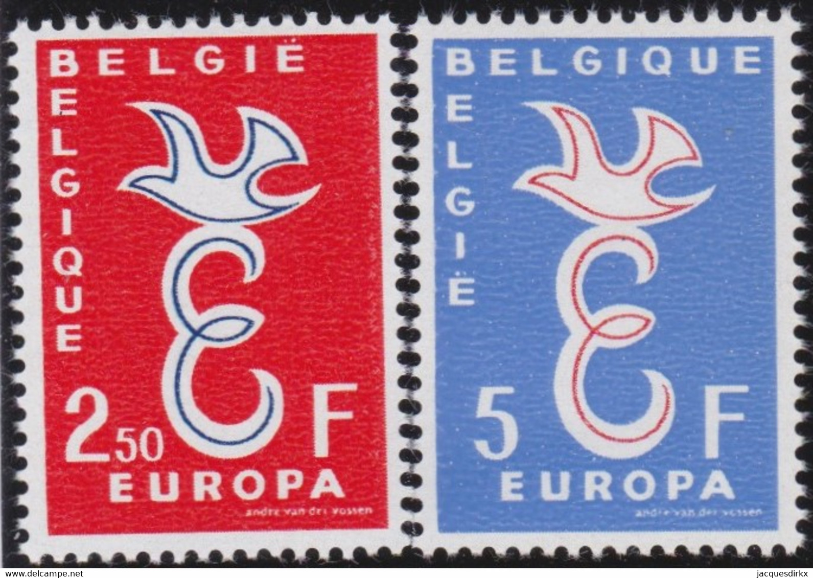 Belgie   .   OBP   .   1064/1065    .   **    .    Postfris   .  / .  Neuf SANS Charnière - Unused Stamps