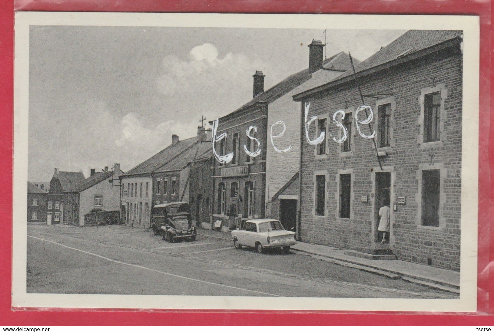 Seloignes - Grand'Rue ... épicerie BATTARD, Bureau De Poste ... Oldtimer ( Voir Verso ) - Momignies