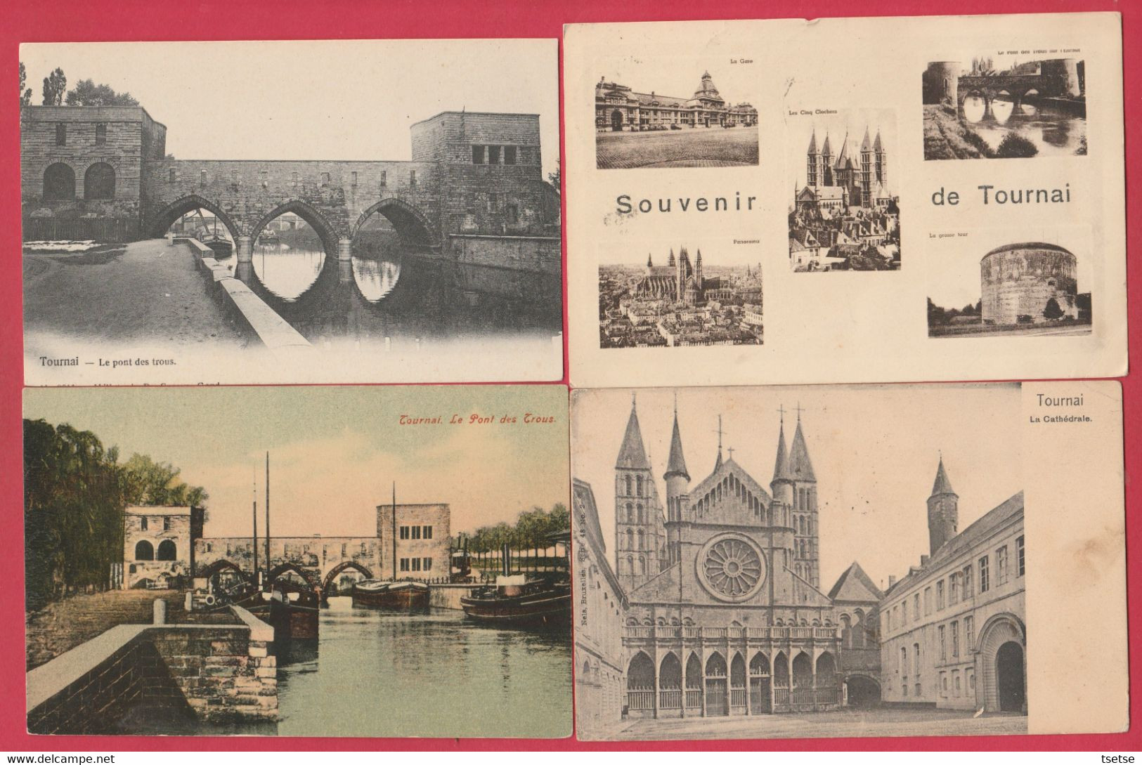 Tournai - Lot De 12 Cartes Postales - Tournai