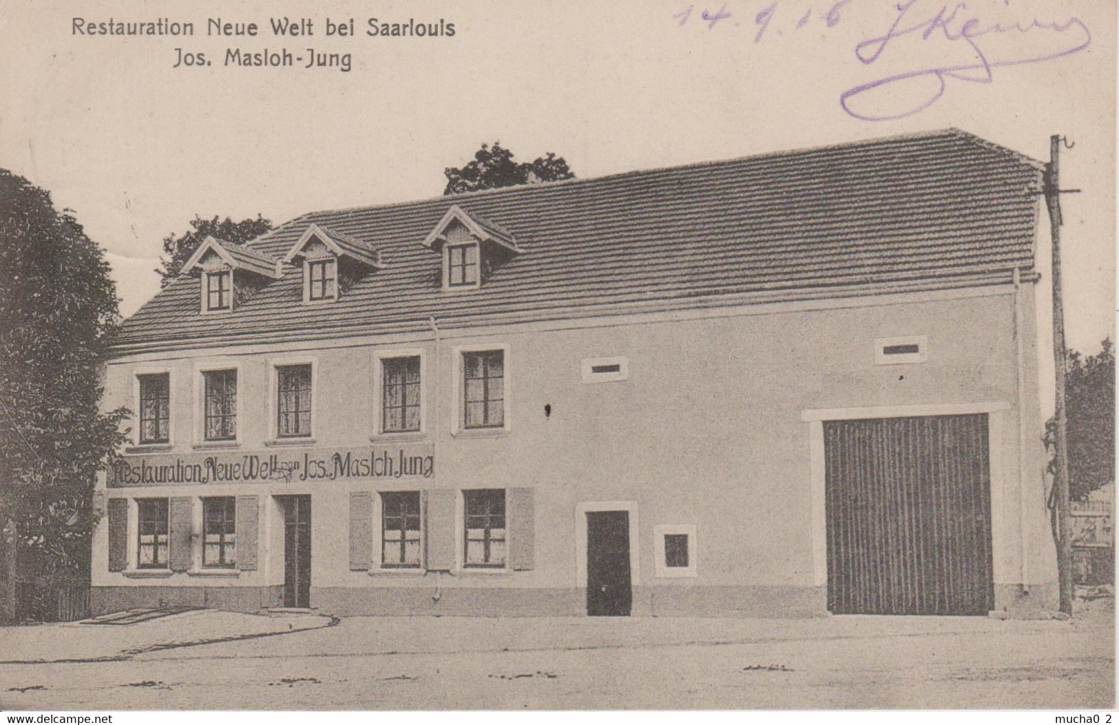 SAARLOUIS - RESTAURATION NEUE WELT - Kreis Saarlouis