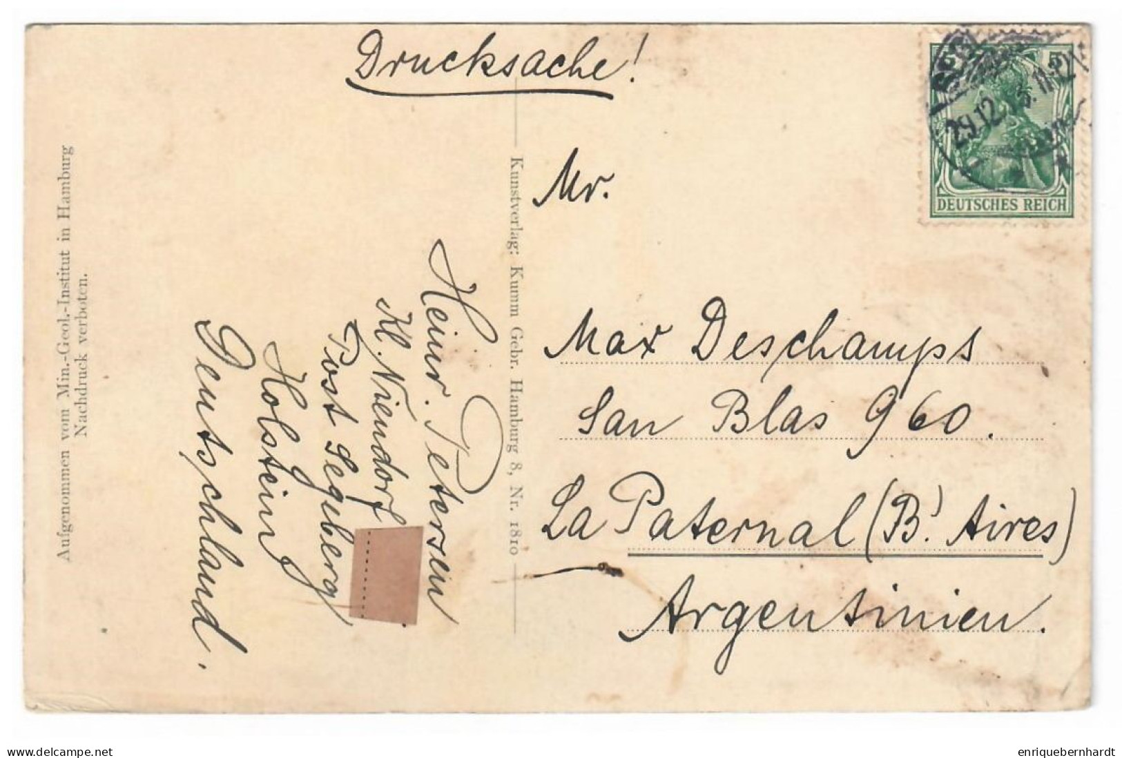 DEUTSCHLAND // SOLBAD SEGEBERG // BARBAROSSA-HÖHLE IM KALKBERG // 1913 - Bad Segeberg