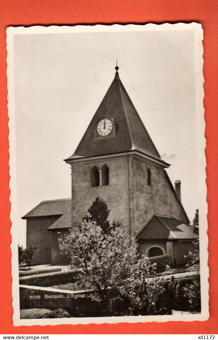 ZQD-11 Bassins  L'Eglise Cachet Militaire .  Editeur Velan 10732 - Bassins