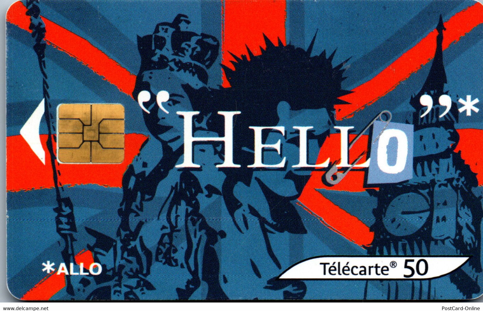 18185 - Frankreich - Hello , 5 - Angleterre - 2002