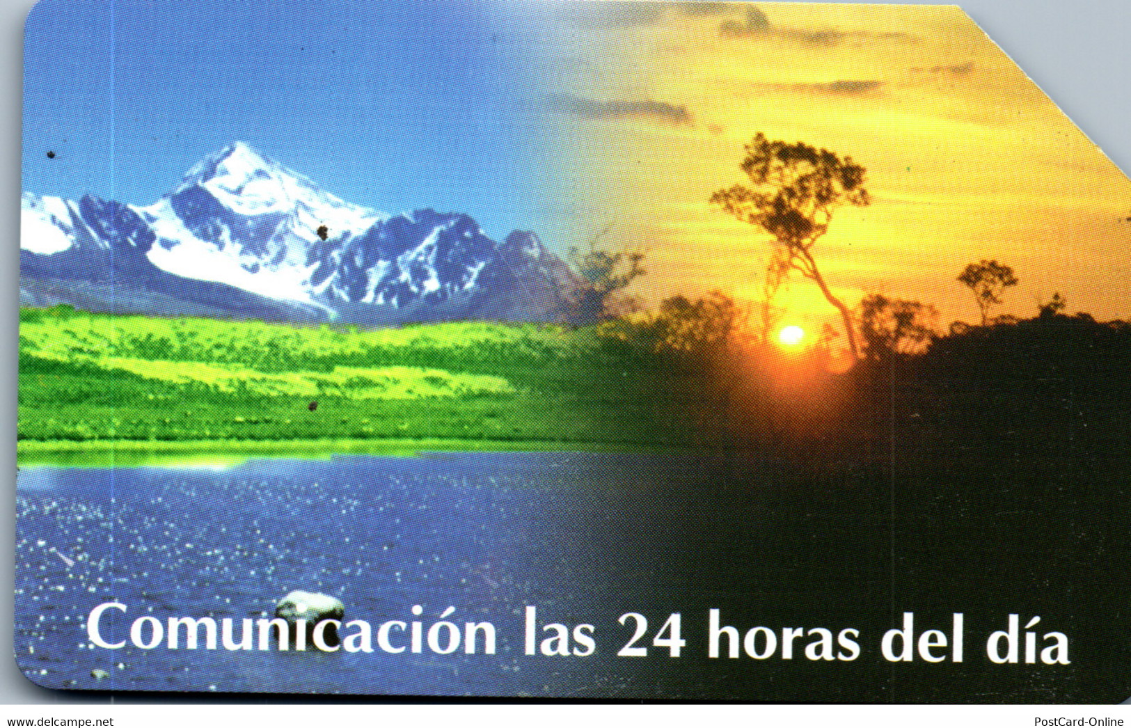 18231 - Bolivien - Entel , Communicacion Las 24 Horas Del Dia - Bolivien