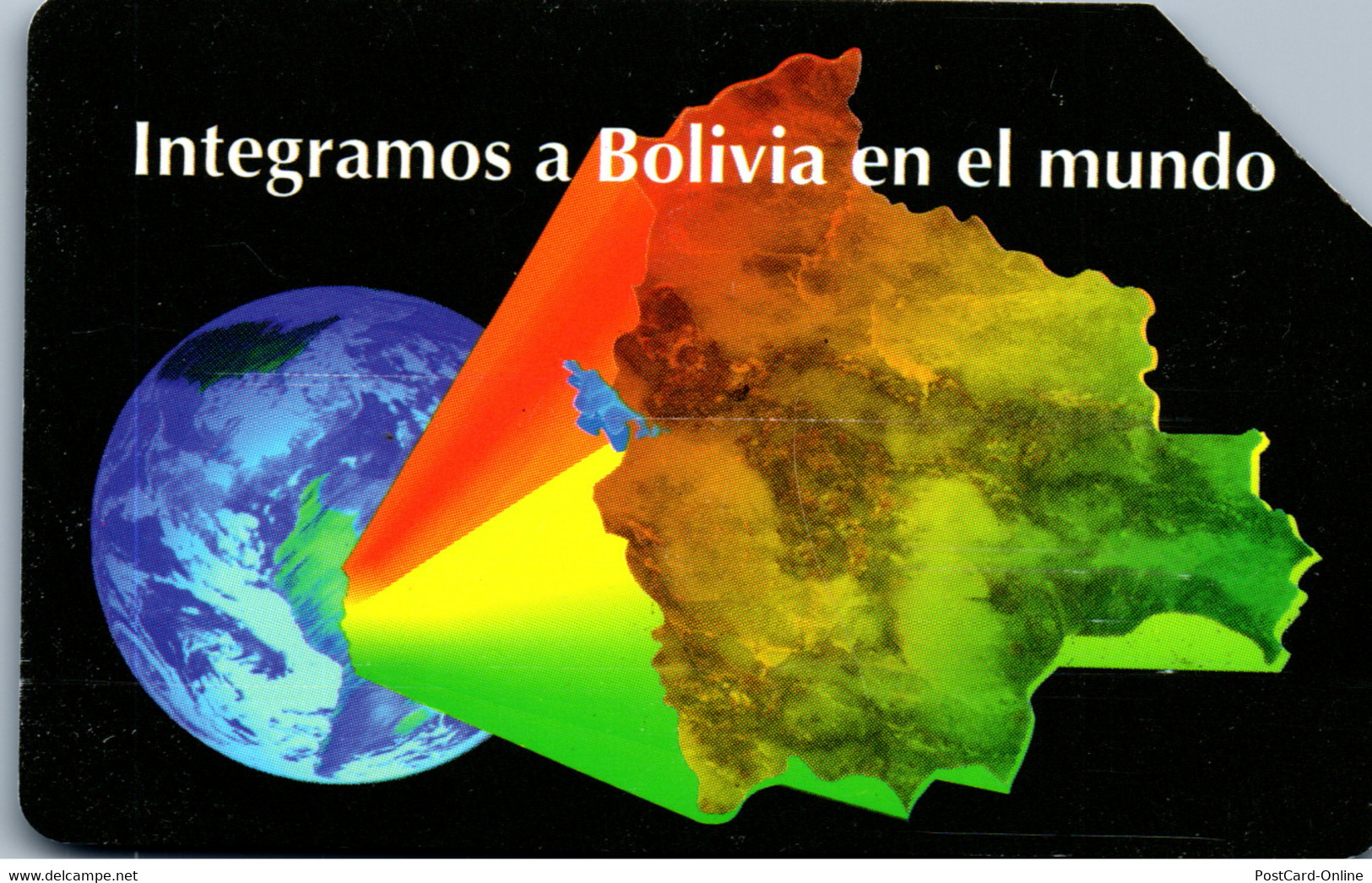 18246 - Bolivien - Integramos A Bolivia En El Mundo - Bolivien