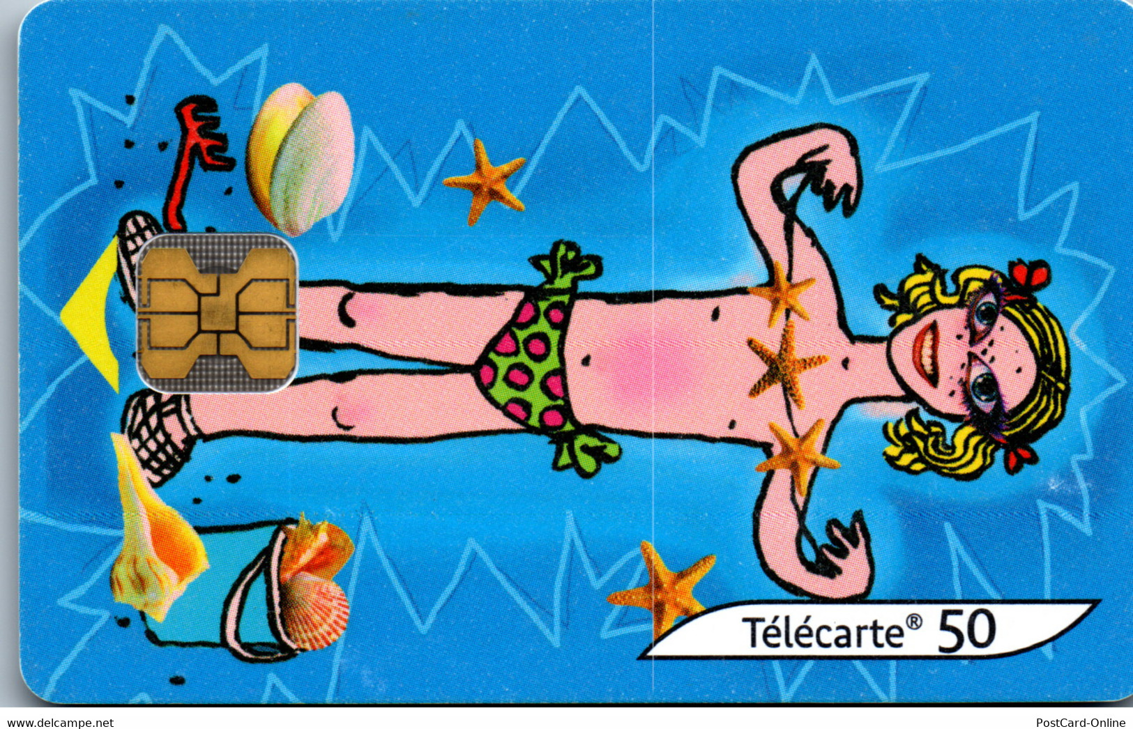 18796 - Frankreich - Le Soleil , Les Vacances , La Plage , Carte 2/4 - 2001