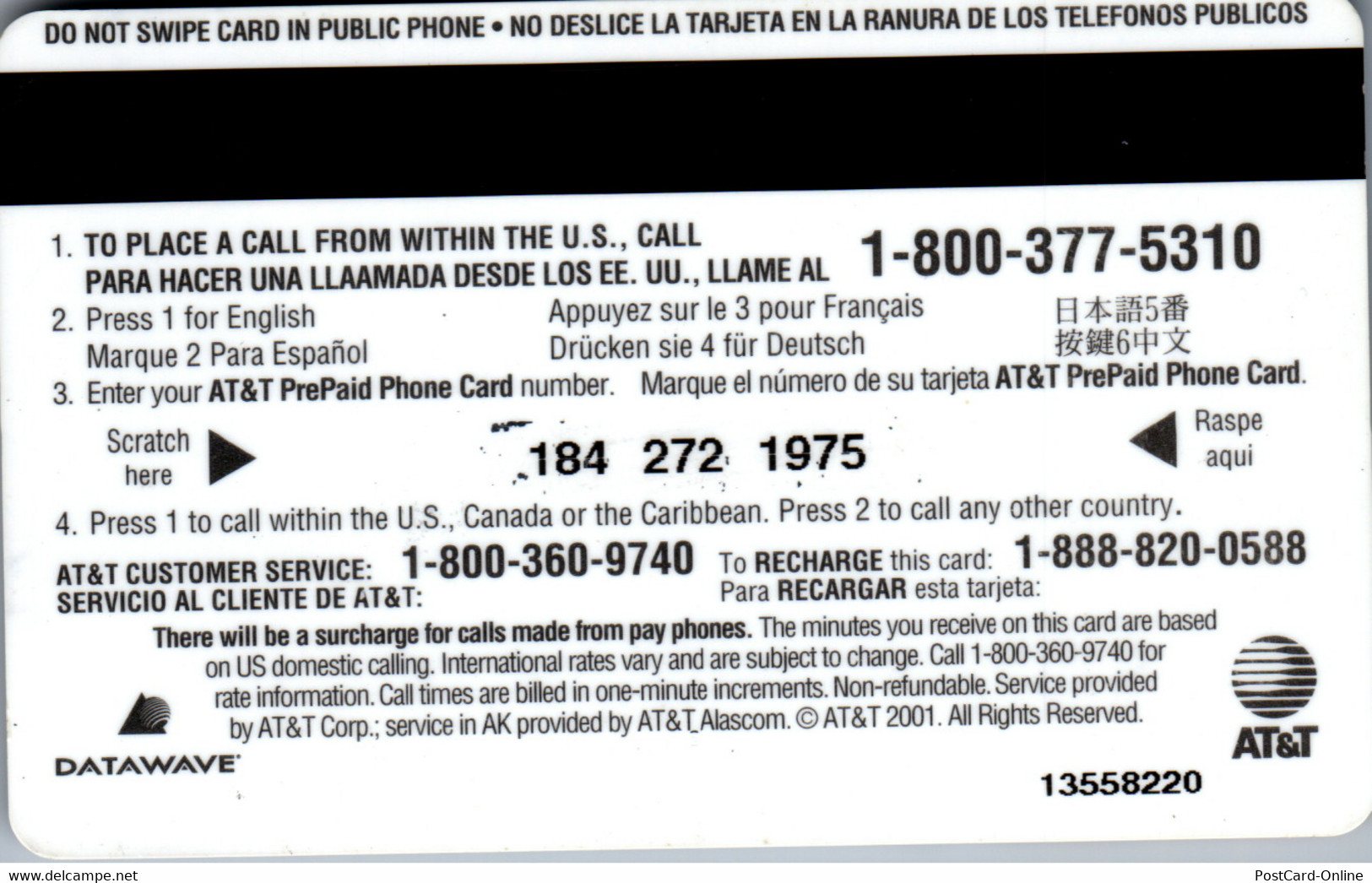 18904 - USA - AT&T , PrePaid - AT&T