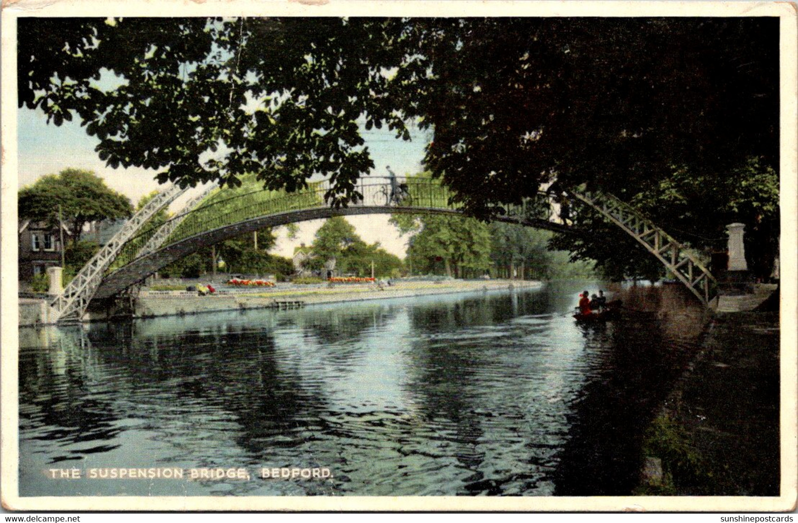 England Bedford The Suspension Bridge - Bedford