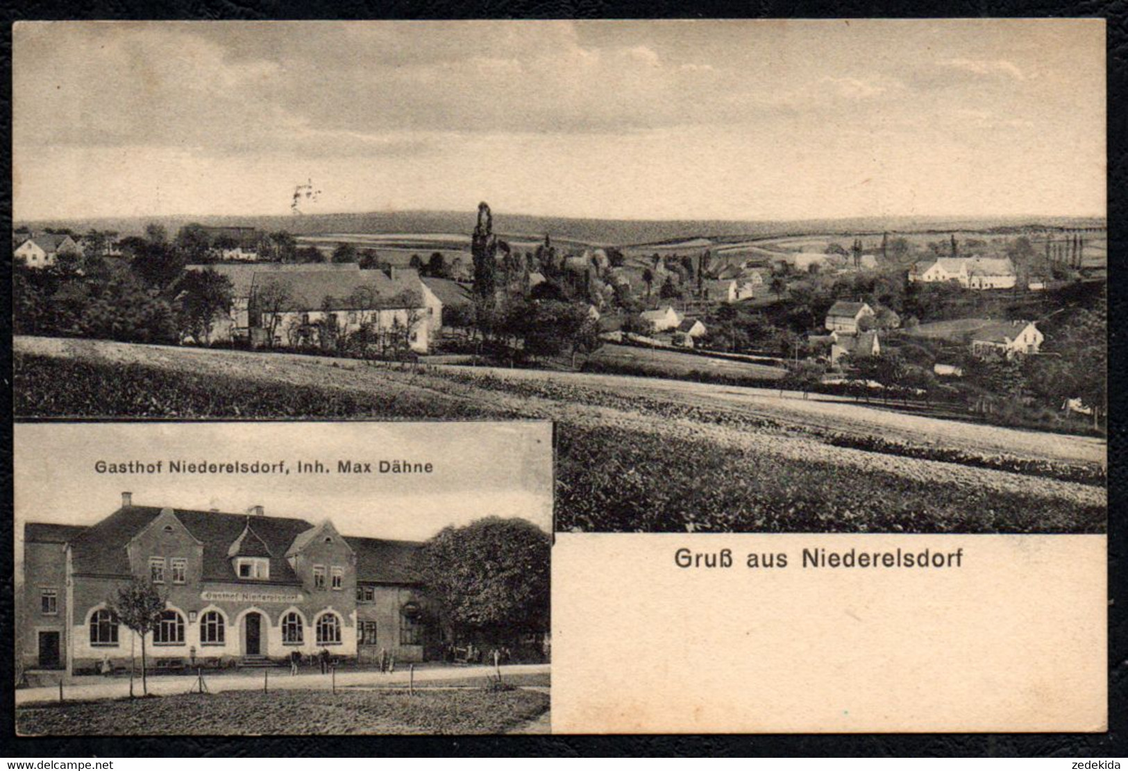 A8097 - Niederelsdorf Bei Lunzenau - Gasthof Gaststätte - Photo C. Senkbeil - Lunzenau