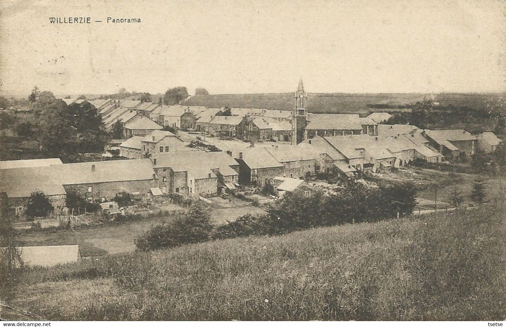 Willerzie - Panorama … Du Village - 1926  ( Voir Verso ) - Gedinne