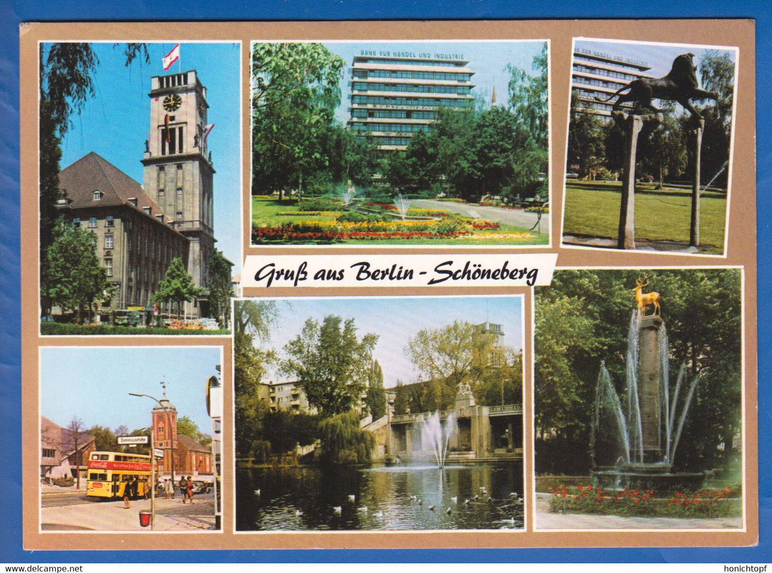 Deutschland; Berlin; Multibildkarte; Schöneberg - Schoeneberg