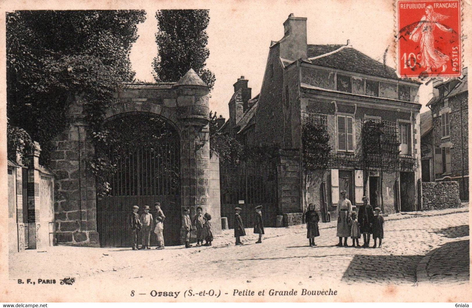 7118  ORSAY   Petite Et Grande Bouvèche  ( Belle Animation)     (scan Recto-verso) 91 Essonne - Orsay