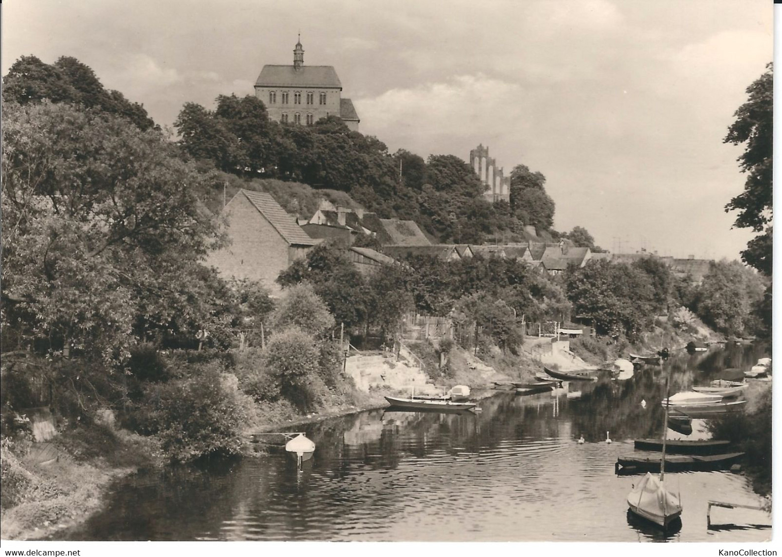 Havelberg, Stadtgraben, DDR-Foto-AK, Nicht Gelaufen - Havelberg