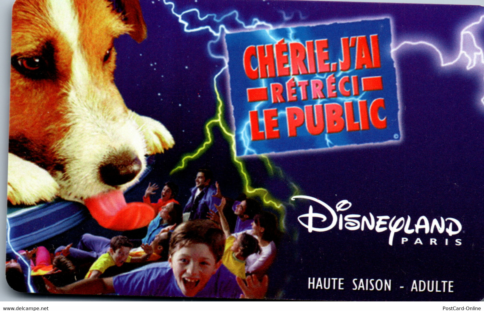 19494 - Frankreich - Disneyland Paris , Eintrittskarte , Adult , Haute Saison - Toegangsticket Disney