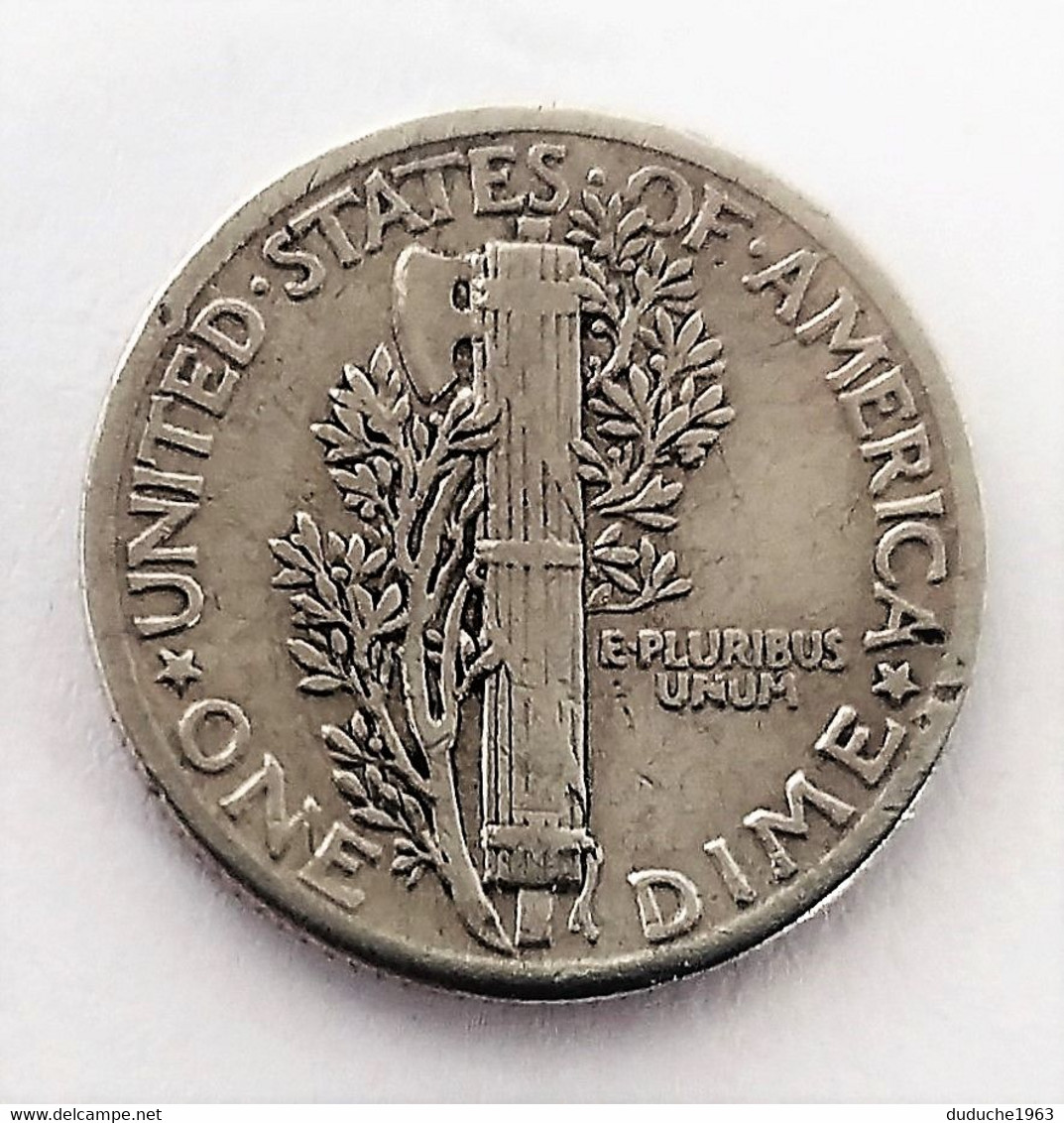 Etats-Unis - One Dime - 10 Cents Argent 1935 - 1916-1945: Mercury (Mercure)