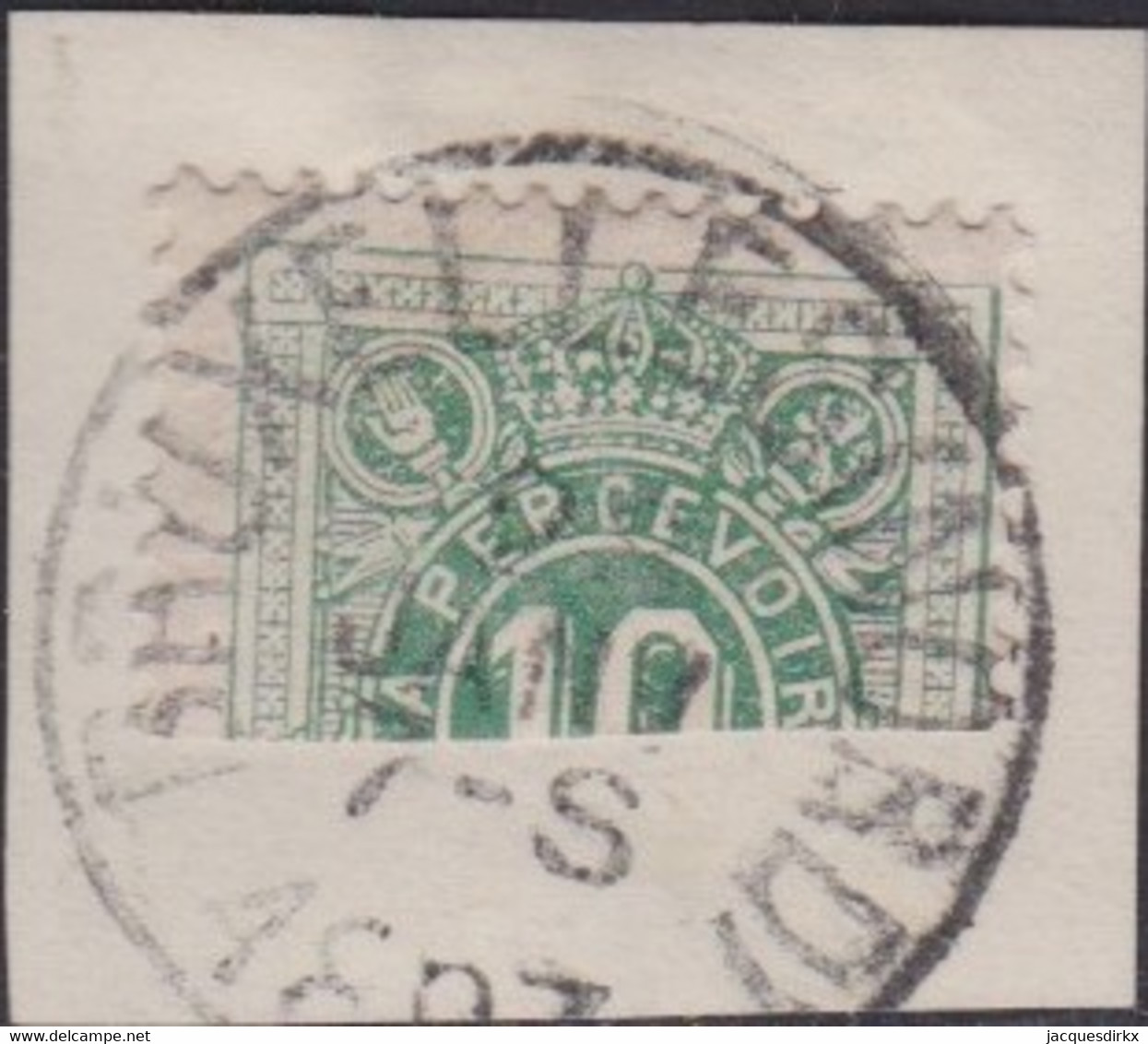 Belgie   .   OBP    .    Taxe 1   .  Halve Zegel   .    O   .       Gestempeld   .   /   .   Oblitéré - Stamps