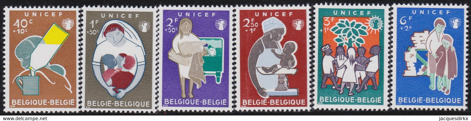 Belgie   .   OBP    .   1153/1158    .       **     .   Postfris  .   /   .   Neuf  SANS Charnière - Unused Stamps