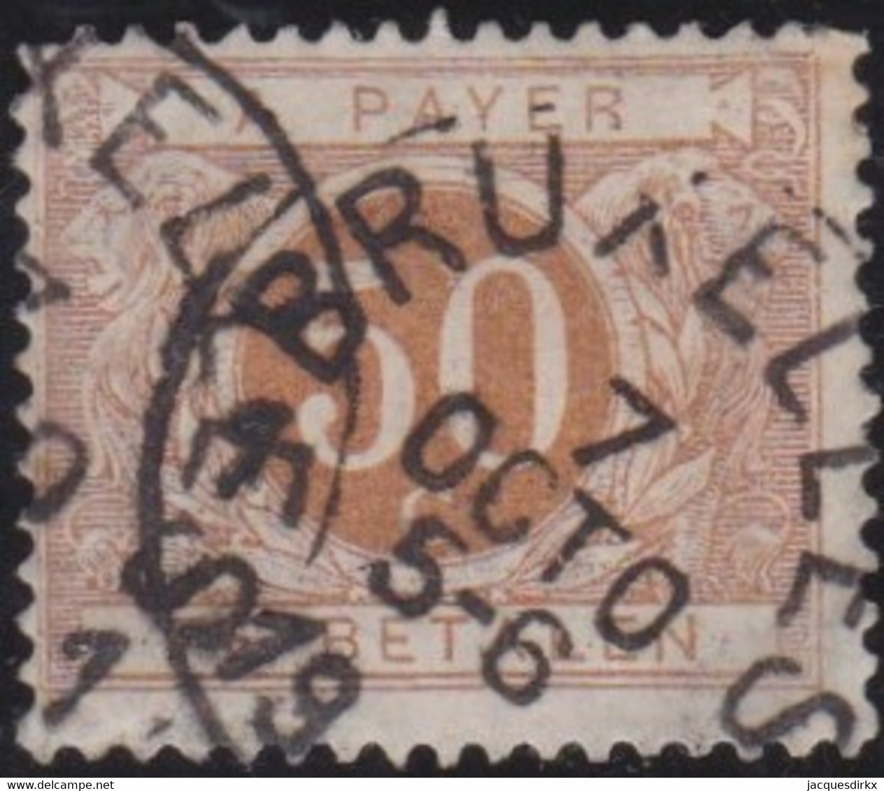 Belgie   .   OBP    .   Taxe  8   .       O    .   Gestempeld   .   /   .  Oblitéré - Timbres