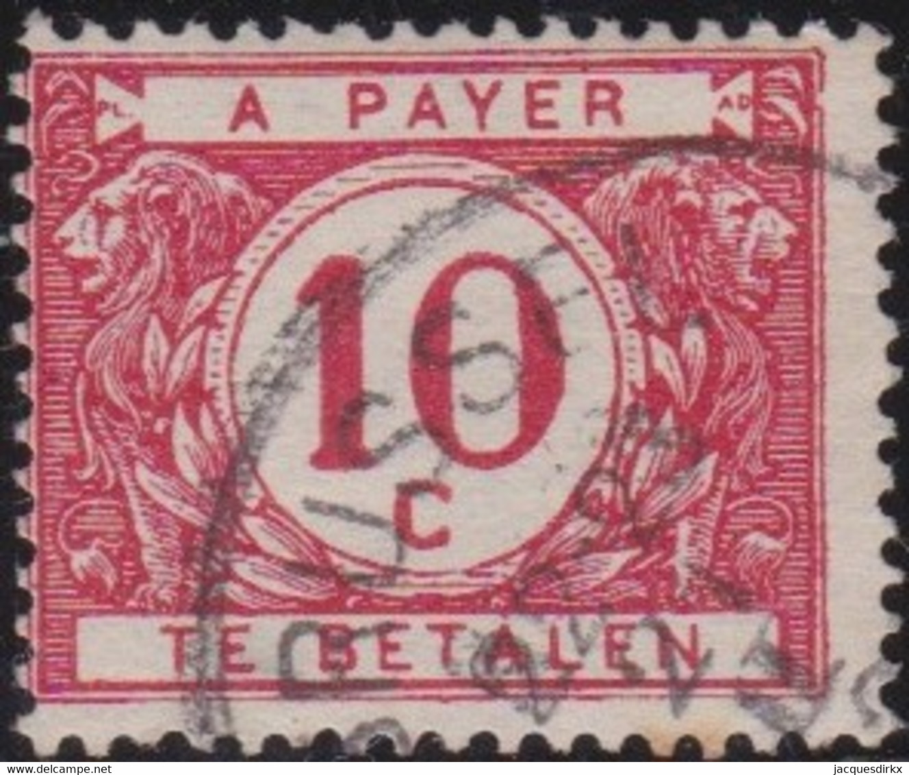 Belgie   .   OBP    .   Taxe  13       .       O    .   Gestempeld   .   /   .  Oblitéré - Timbres