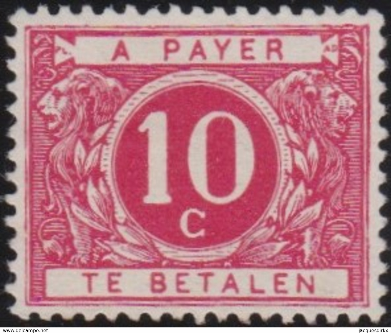 Belgie   .   OBP    .   Taxe  13       .     (*)     .   Geen Gom     .   /   .    Pas De Gomme - Timbres