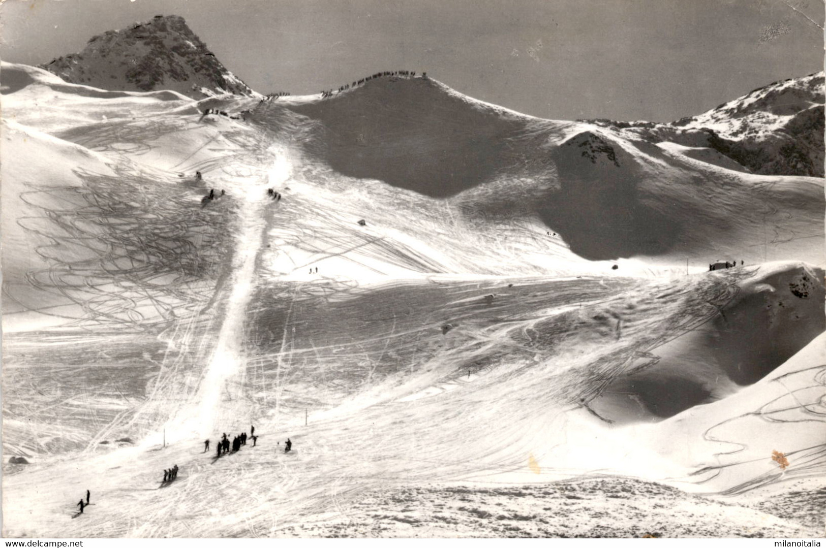 Parsennabfahrt Weissfluhjoch-Küblis - Skigelände Beim Derby-Schuss (368) * 16. 2. 1964 - Küblis