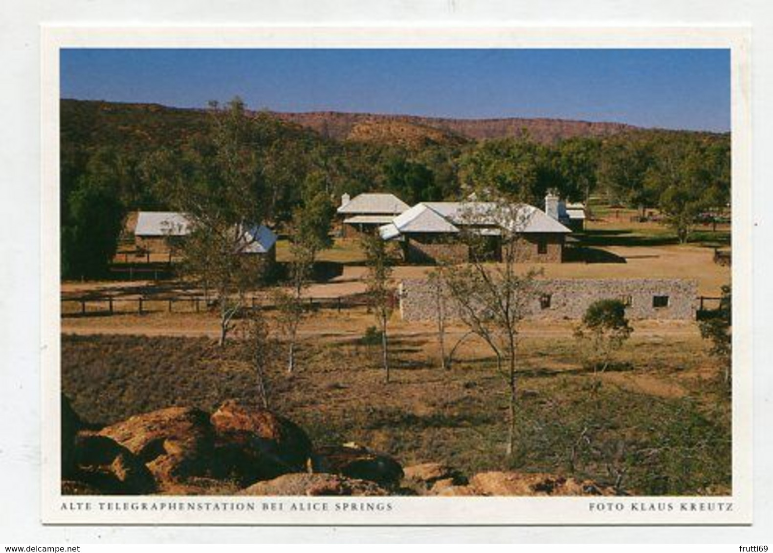 AK 06712 AUSTRALIA - Alte Telegraphenstatio Bei Alice Springs - Alice Springs